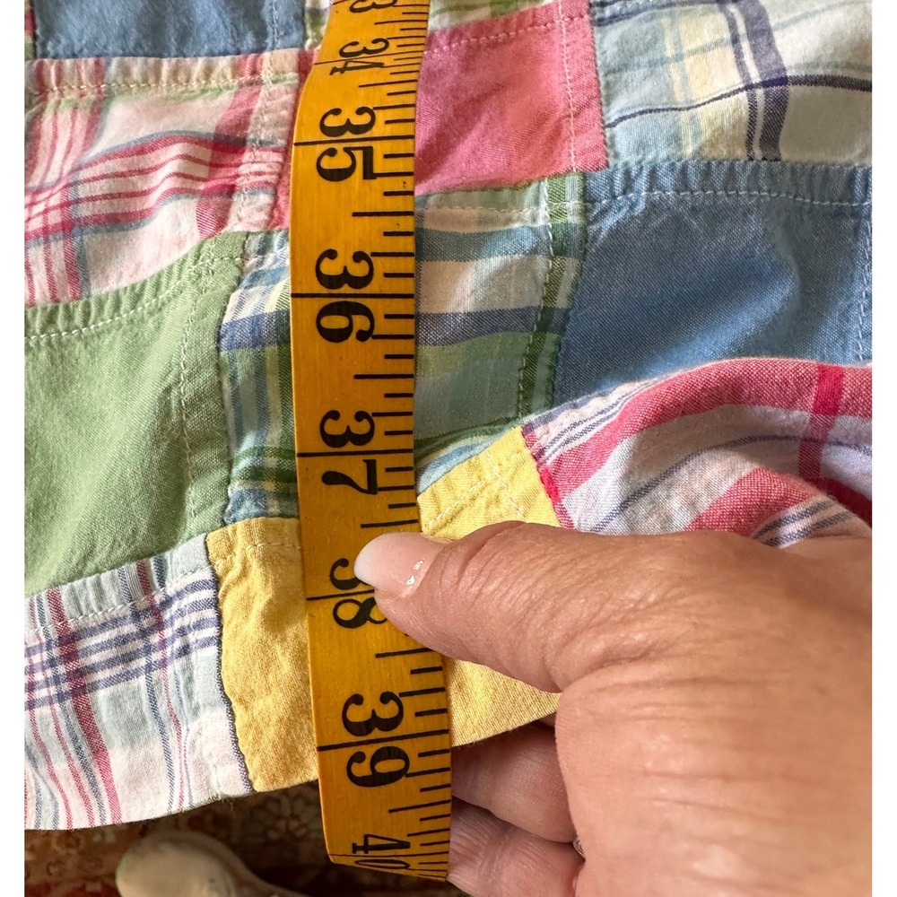 Brooks Brothers Patchwork Madras Sheath Dress 12 … - image 10